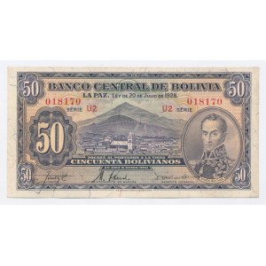 Bolivien, 50 Bolivianos 1928 (1146)