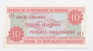 Burundi 10 franchi 1970 (1147)