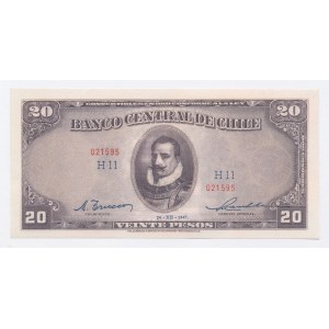 Chili, 20 pesos 1947 (1150)