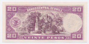 Cile, 20 peso 1947 (1150)