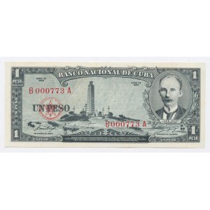Kuba, 1 peso 1956 (1157)