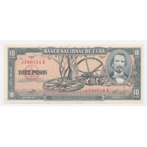 Cuba, 10 pesos 1960 (1158)