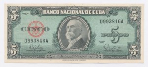 Cuba, 5 peso 1960 (1159)