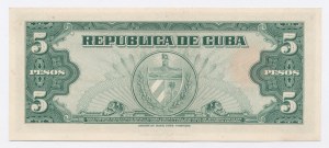 Cuba, 5 pesos 1960 (1159)