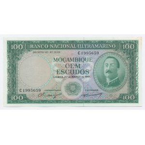 Mozambik, 100 eskudo 1961 (1167)