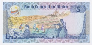 Malte, 5 liri 1967 (1168)