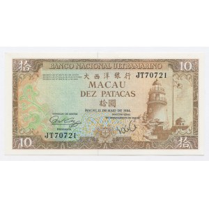 Macau, 10 patacas 1984 (1171)