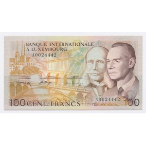 Luksemburg, 100 franków 1981 (1173)