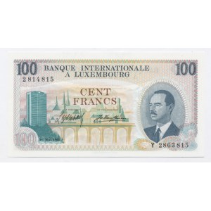 Lucembursko, 100 franků 1968 (1174)