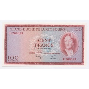 Luksemburg, 100 franków 1963 (1175)