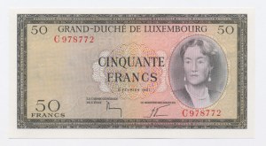 Luxembursko, 50 frankov 1961 (1176)