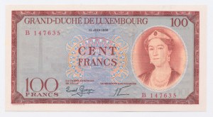 Lucembursko, 100 franků 1956 (1177)