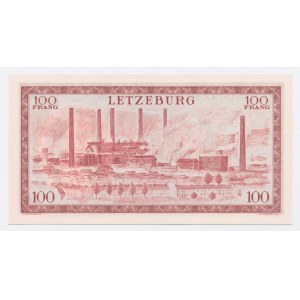Lussemburgo, 100 franchi 1956 (1177)