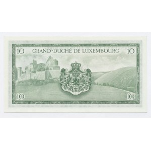 Luxembursko, 10 frankov 1987 (1178)