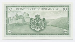 Lucembursko, 10 franků 1987 (1178)