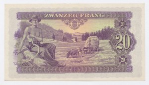Luksemburg, 20 franków 1943 (1179)