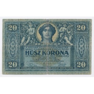 Maďarsko, 20 korún 1919 (1202)
