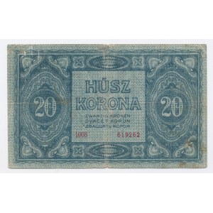 Węgry, 20 koron 1919 (1202)