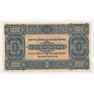 Hongrie, 8 Filler / 1000 Kroner 1923 (1207)