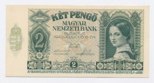 Hongrie, 2 Pengo 1940 (1213)