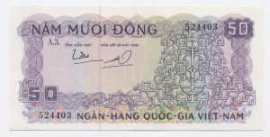 Jižní Vietnam, 50 dongů [1966] (1214)