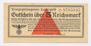 Universallager-Gutschein über 5 Mark [1939] (1219)