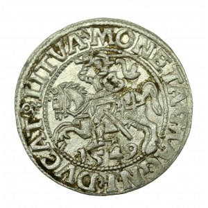 Sigismondo II Augusto, mezzo penny 1549, Vilnius - LI/LITVA (603)