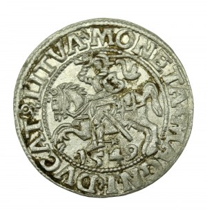 Sigismund II Augustus, Halbpfennig 1549, Wilna - LI/LITVA (603)