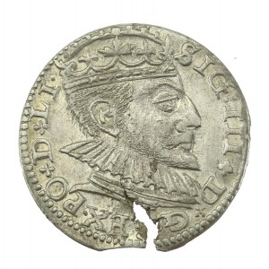 Zikmund III Vasa, Trojak 1590, Riga - neuvedeno (623)
