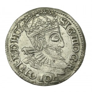 Žigmund III Vasa, Trojak 1592, Olkusz - neuvedené (624)