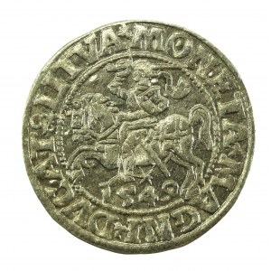 Sigismondo II Augusto, mezzo penny 1549, Vilnius - LI/LITVA (629)