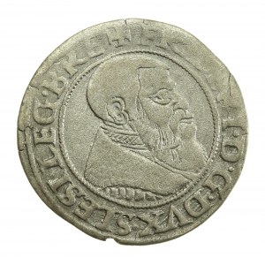 Schlesien, Herzogtum Legnicko-Brzesko-Wołowo, Friedrich II, Grosz 1542, Legnica (702)