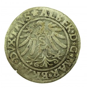 Ducal Prussia, Albrecht Hohenzollern, penny 1532, Königsberg -PRVS (711)
