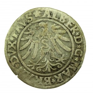Ducal Prussia, Albrecht Hohenzollern, penny 1532, Königsberg -PRVS (711)