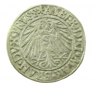 Ducal Prussia, Albrecht Hohenzollern, 1540 penny, Königsberg (714)