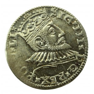 Sigismond III Vasa, Trojak 1591, Riga - non cotée (726)