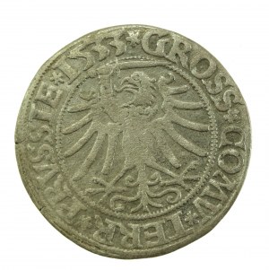 Zikmund I. Starý, groš 1533, Toruň - PRUSS/PRUSSIE (733)
