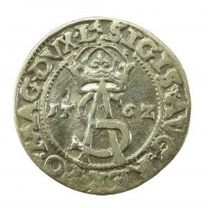Zygmunt II August, Trojak 1562, Wilno- L/LI (734)