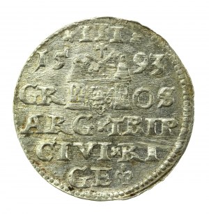 Zikmund III Vasa, Trojka 1593, Riga (736)