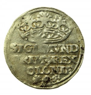 Sigismund I the Old, penny 1528, Cracow (744)