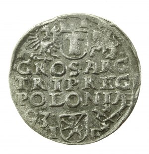 Sigismund III. Wasa, Trojak 1593, Poznań (745)