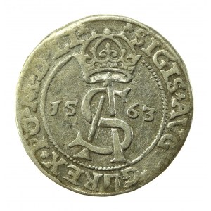 Žigmund II August, Trojak 1563, Vilnius LI/LI (746)