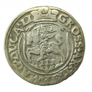 Sigismond II Auguste, Trojak 1563, Vilnius LI/LI (746)