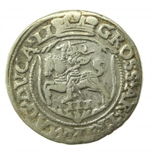 Sigismund II Augustus, Trojak 1563, Vilnius LI/LI (746)