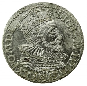 Zikmund III Vasa, Trojak 1592, Malbork (750)