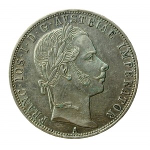 Austria, Francesco Giuseppe I, 1 Floren 1860 A, Vienna (781)