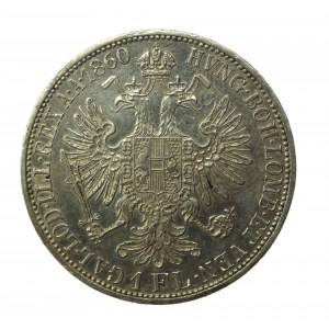 Rakúsko, Franz Joseph I, 1 Floren 1860 A, Viedeň (781)