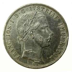 Austria, Franz Joseph I, 1 Floren 1859 A, Vienna (783)