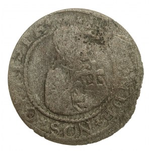 Stefan Batory, 1577 siege shilling, Gdansk, rare (785)