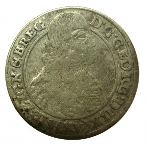 Sliezsko, vojvodstvo Legnicko-Brzesko-Wołowskie, Ludwik Legnicki, 15 krajcarów 1663, Brzeg (791)